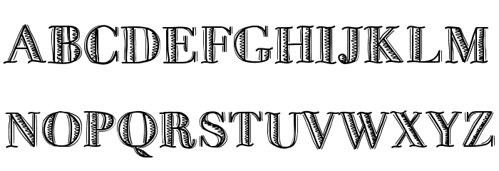 FiveDollar Font LOWERCASE