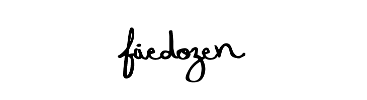 FiveDozen  Free Fonts Download