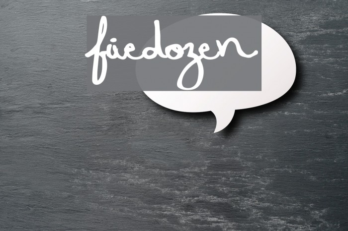 FiveDozen Font examples