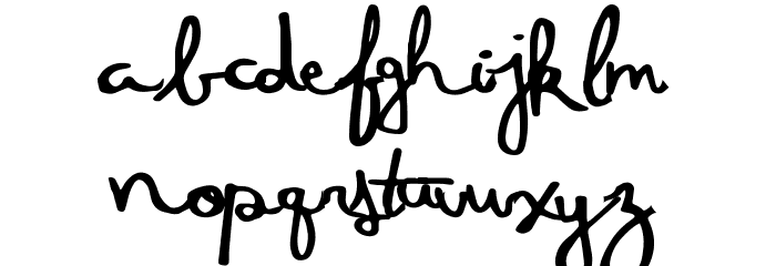 FiveDozen Font LOWERCASE