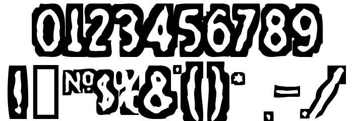 FiveFingerDiscount Font OTHER CHARS