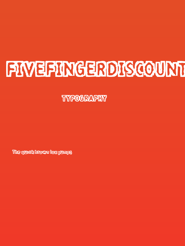 FiveFingerDiscount Poster