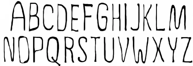 FiveMinutes Font UPPERCASE