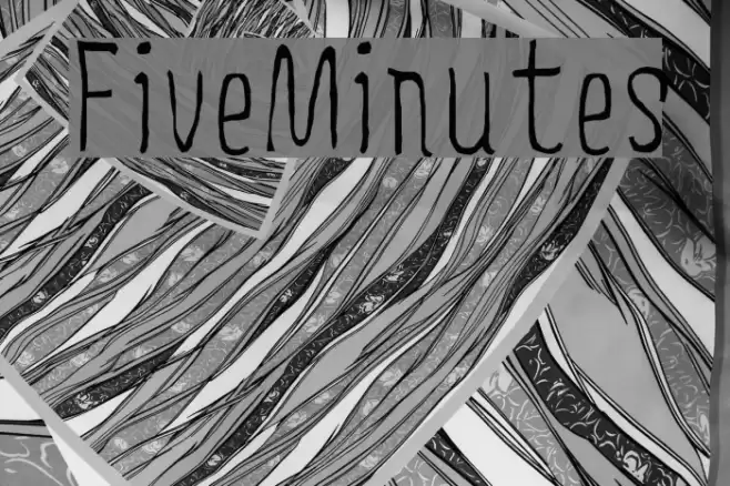 FiveMinutes Font examples