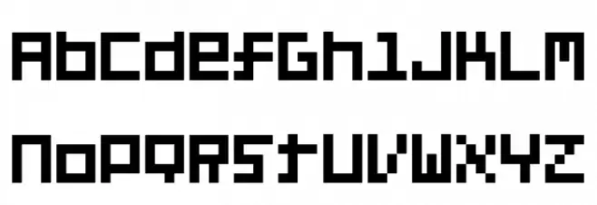 FivePixel Fonte MAIÚSCULAS