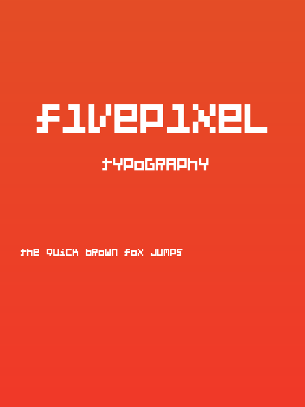 FivePixel Poster