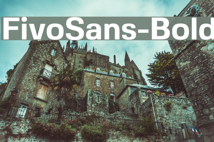 FivoSans-Bold Example 3