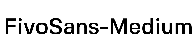 FivoSans-Medium Font