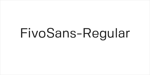 FivoSans-Regular Logo