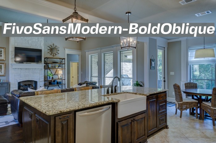 FivoSansModern-BoldOblique Example 3