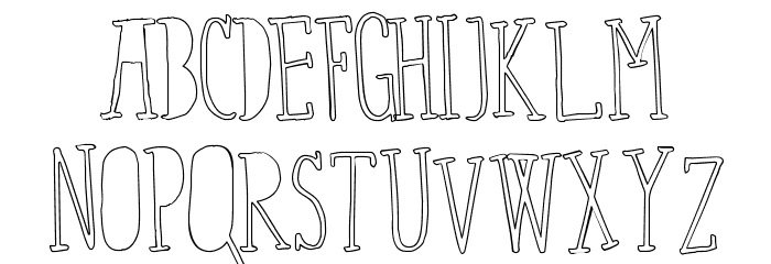 FixYou-Regular Font LOWERCASE