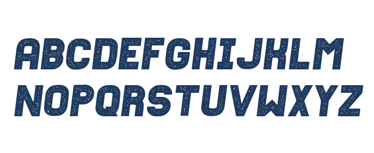 Fixation Grunged Italic Lowercase