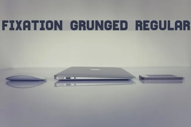 Fixation Grunged Regular Example 2