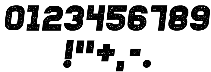 Fixation Italic Font OTHER CHARS