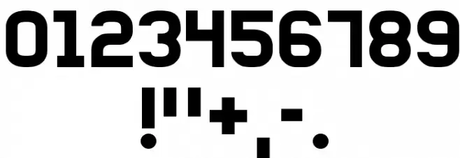 Fixation Light Font OTHER CHARS