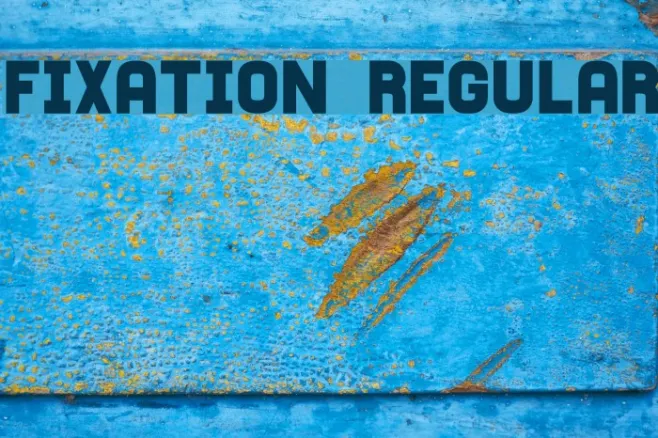 Fixation Regular Example 2