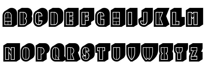 Fixed Filled Regular Font OTHER CHARS