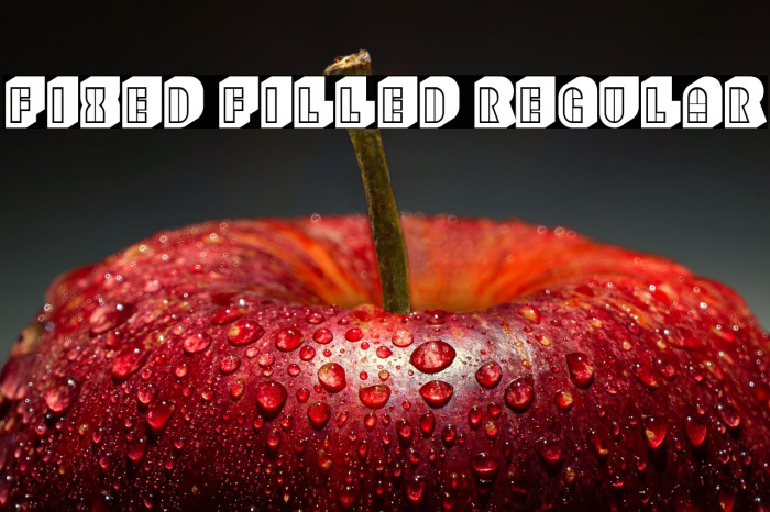 Fixed Filled Regular Example 3