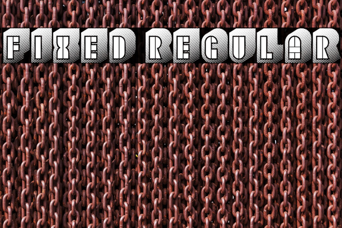 Fixed Regular Example 1