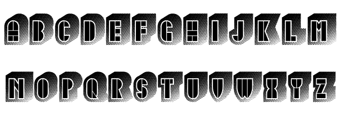 Fixed Regular Font LOWERCASE