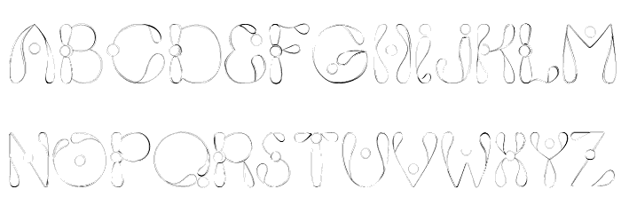 Fixie Font LOWERCASE