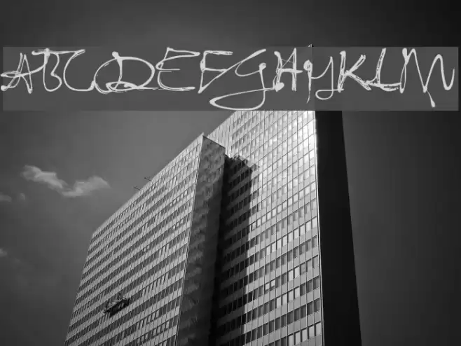 Fixogum-Mager Font examples