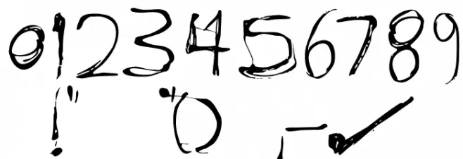 Fixogum Font OTHER CHARS