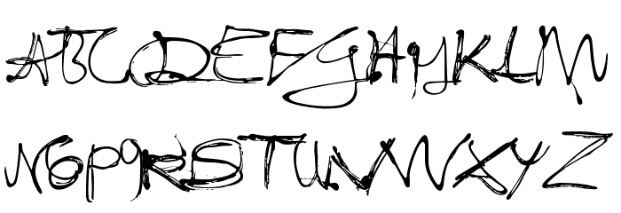 Fixogum Font LOWERCASE
