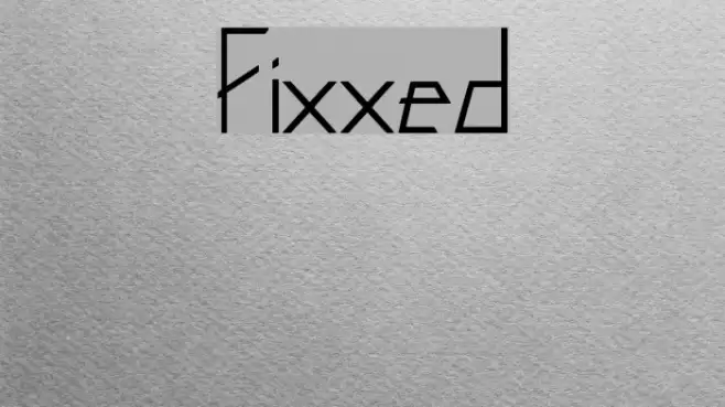 Fixxed Font examples