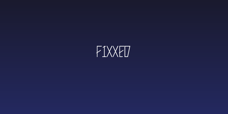 Fixxed Social Header