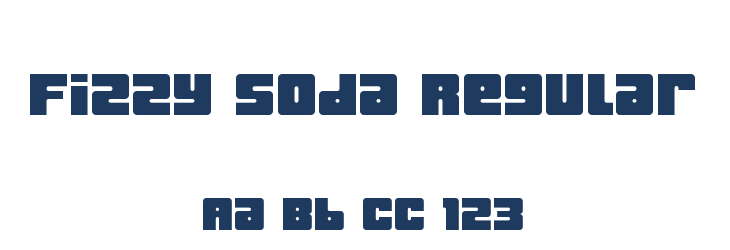 Fizzy Soda Regular Font Preview