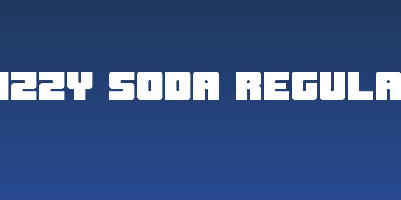 Fizzy Soda Regular Social Header
