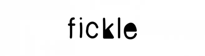 fickle  Frei Schriftart Herunterladen