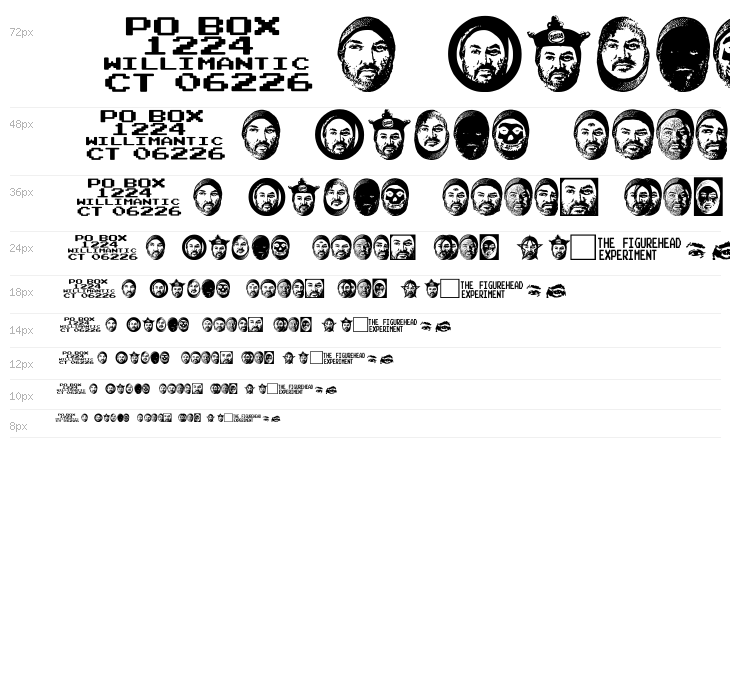 figurehead font Waterfall