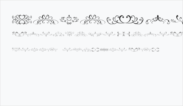 filigrees and ornaments ST Business Card