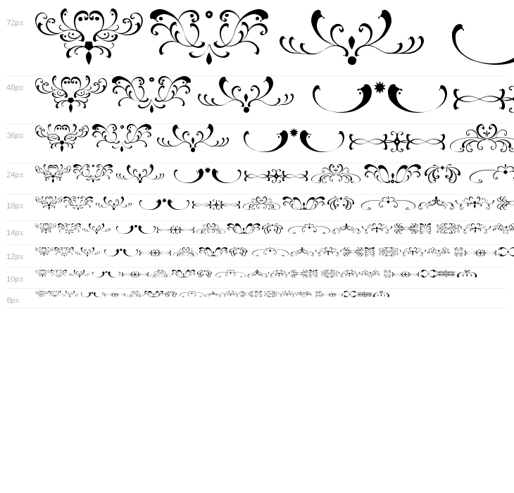 filigrees and ornaments ST Waterfall