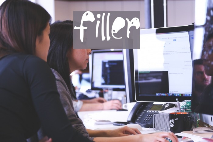 filler_ Font examples