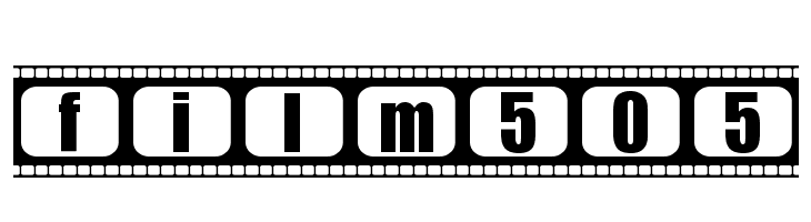 film505 Font