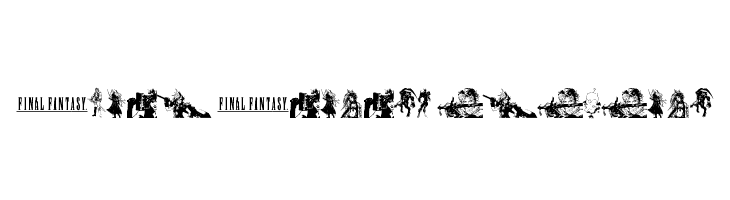 final fantasy elements Font