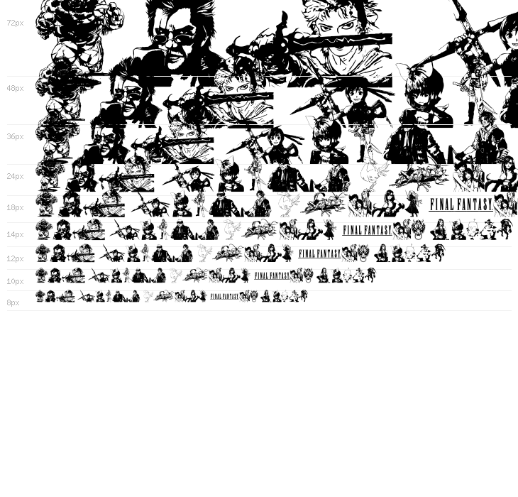 final fantasy elements Waterfall