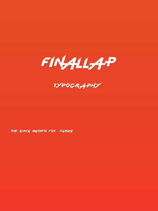 finallap Poster