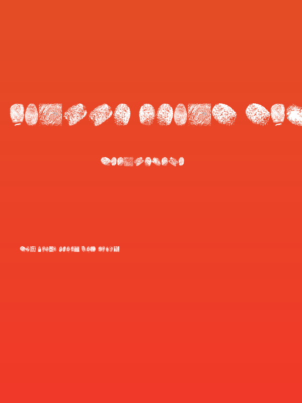 finger print tfb Poster