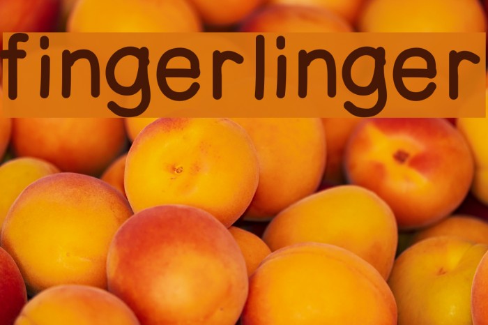 fingerlinger Font examples