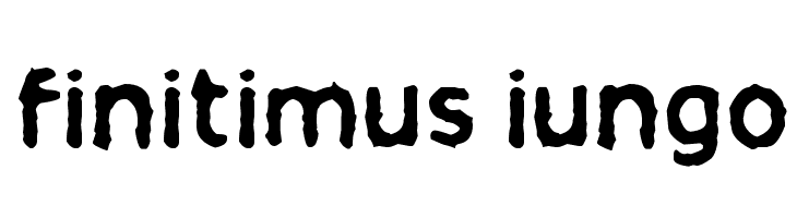 finitimus iungo फ़ॉन्ट