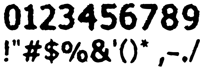 finitimus iungo Font OTHER CHARS