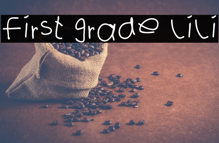 first grade lili Example 1