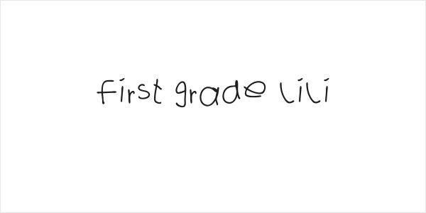 first grade lili Logo