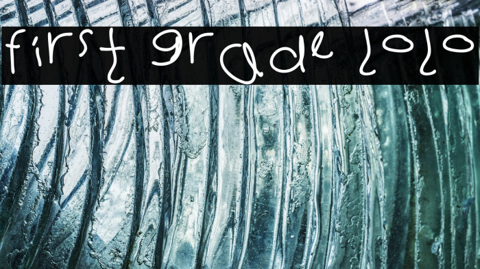 first grade lolo Example 3