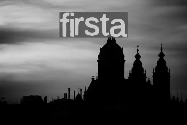 firsta Fonte examples