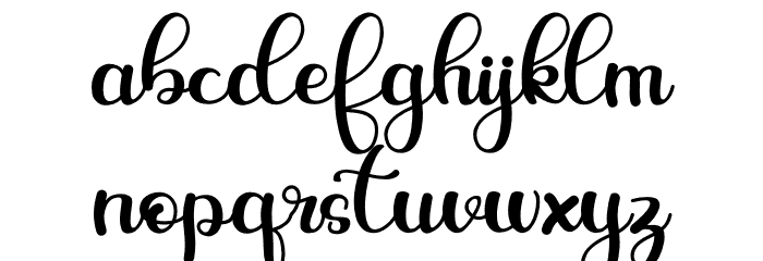 firstlove - Personal Use Font LOWERCASE
